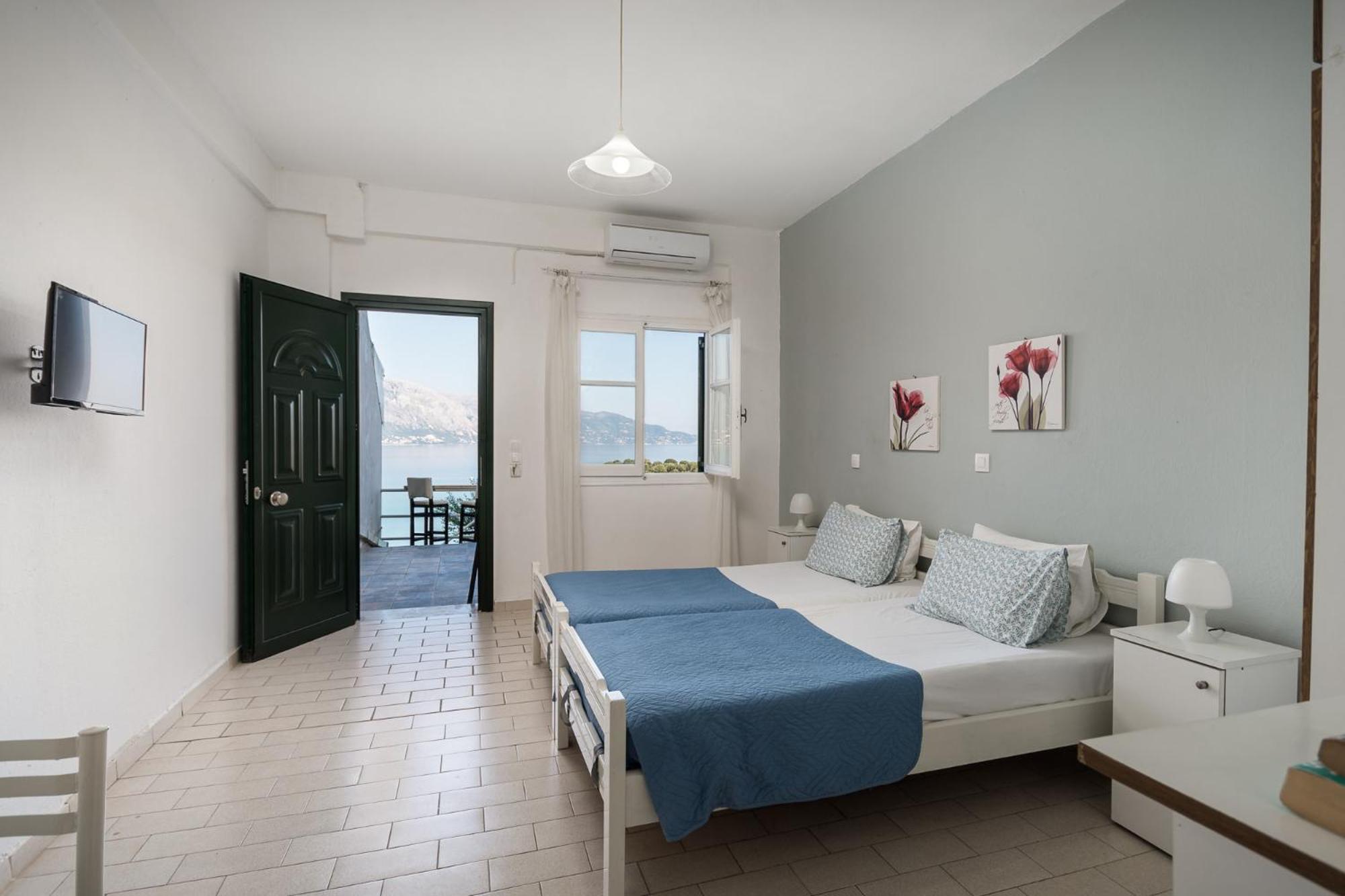 Angelos Seaview Studios By Konnect, Kommeno  Bagian luar foto