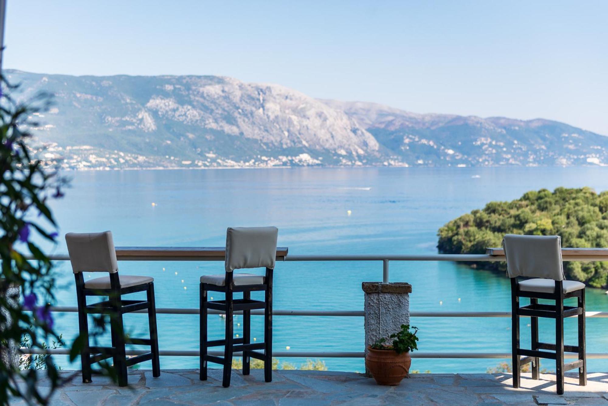 Angelos Seaview Studios By Konnect, Kommeno  Bagian luar foto